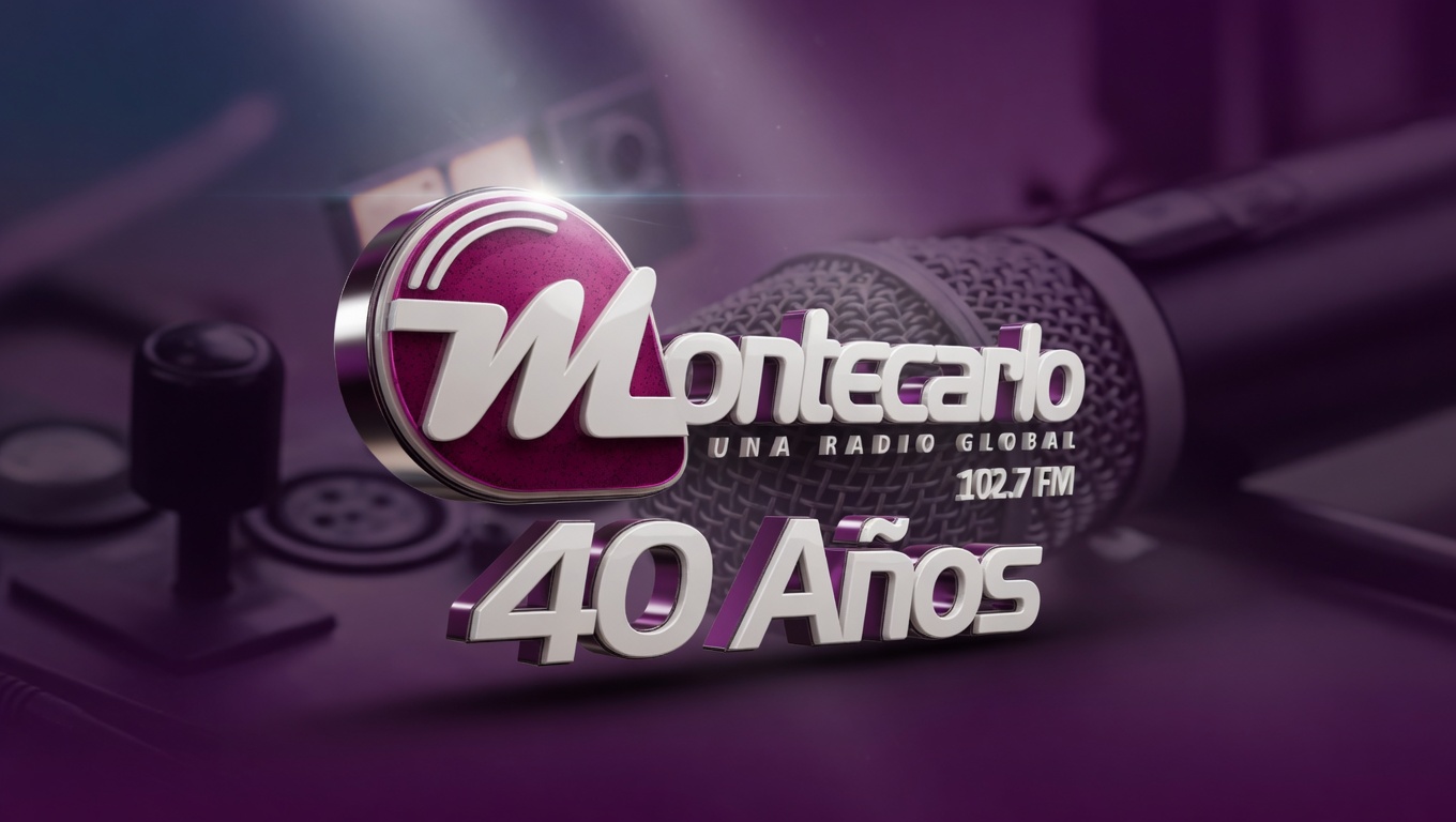 Radio Montecarlo 40 años - Estudio